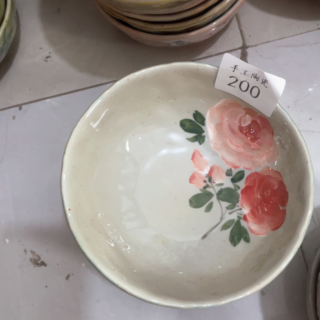 小***祁景德镇手工陶瓷5个200