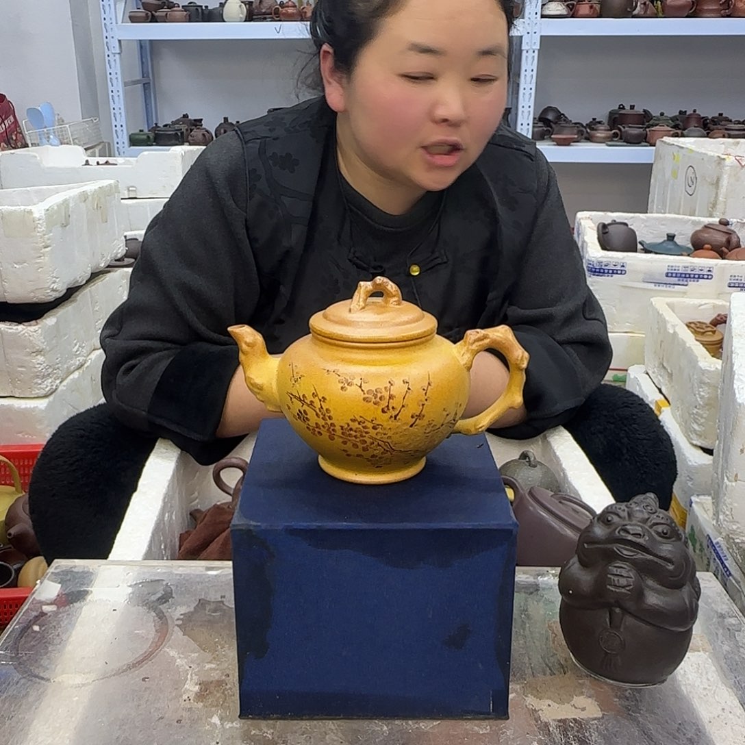 紫砂茶壶宜兴紫砂壶瑕疵处理