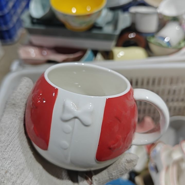 杯陶瓷杯碗盘微瑕疵介意慎拍