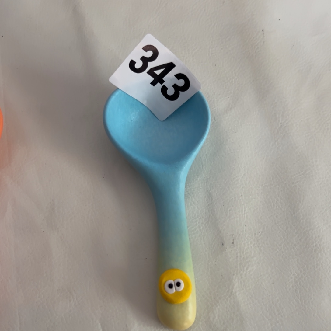 陶摆件橙空映辉343豆勺