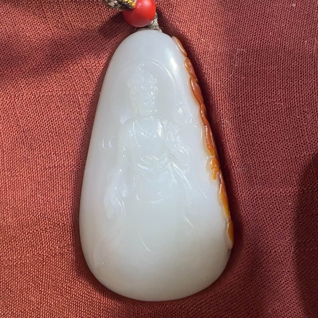 和田玉挂件未镶嵌