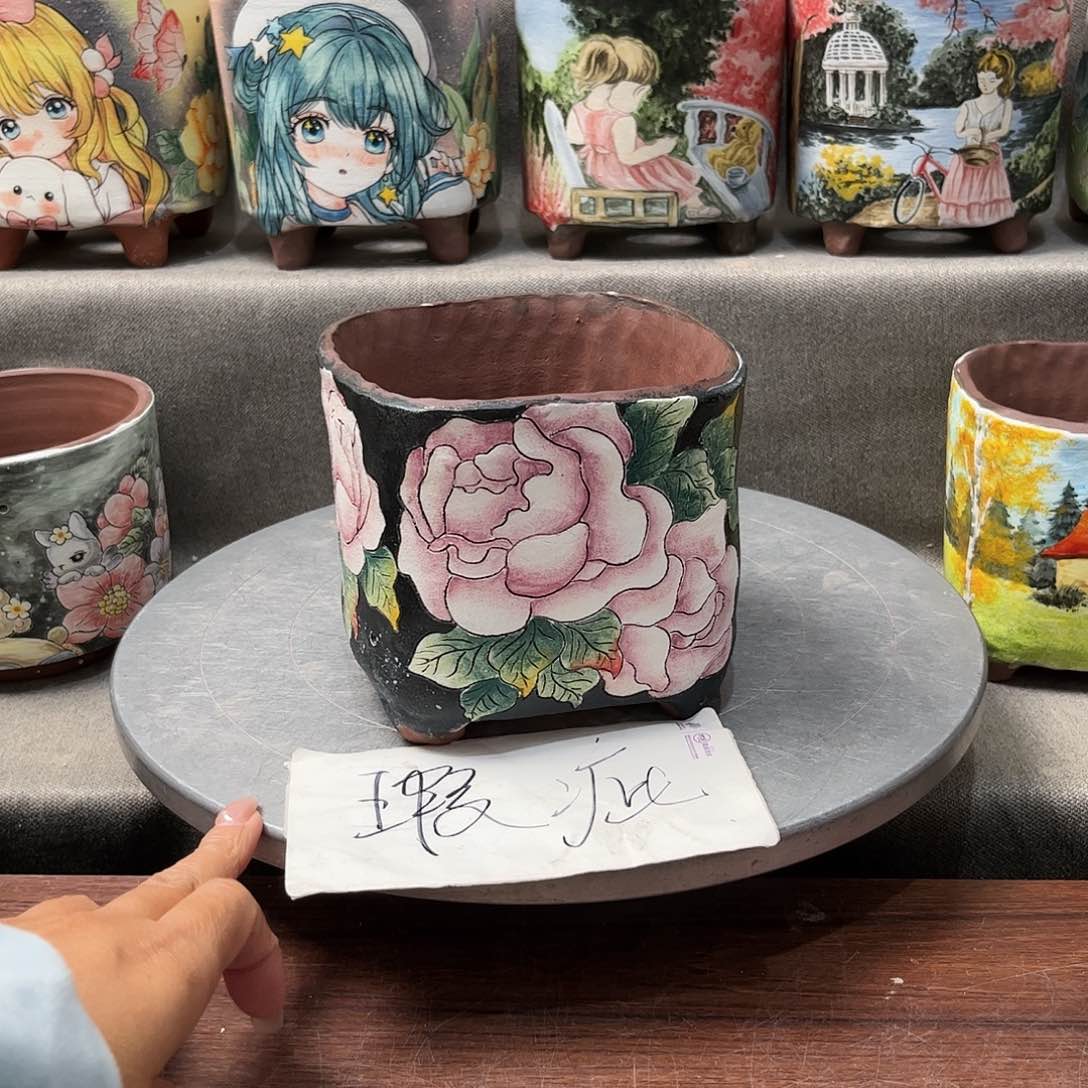 紫砂花盆微瑕福利