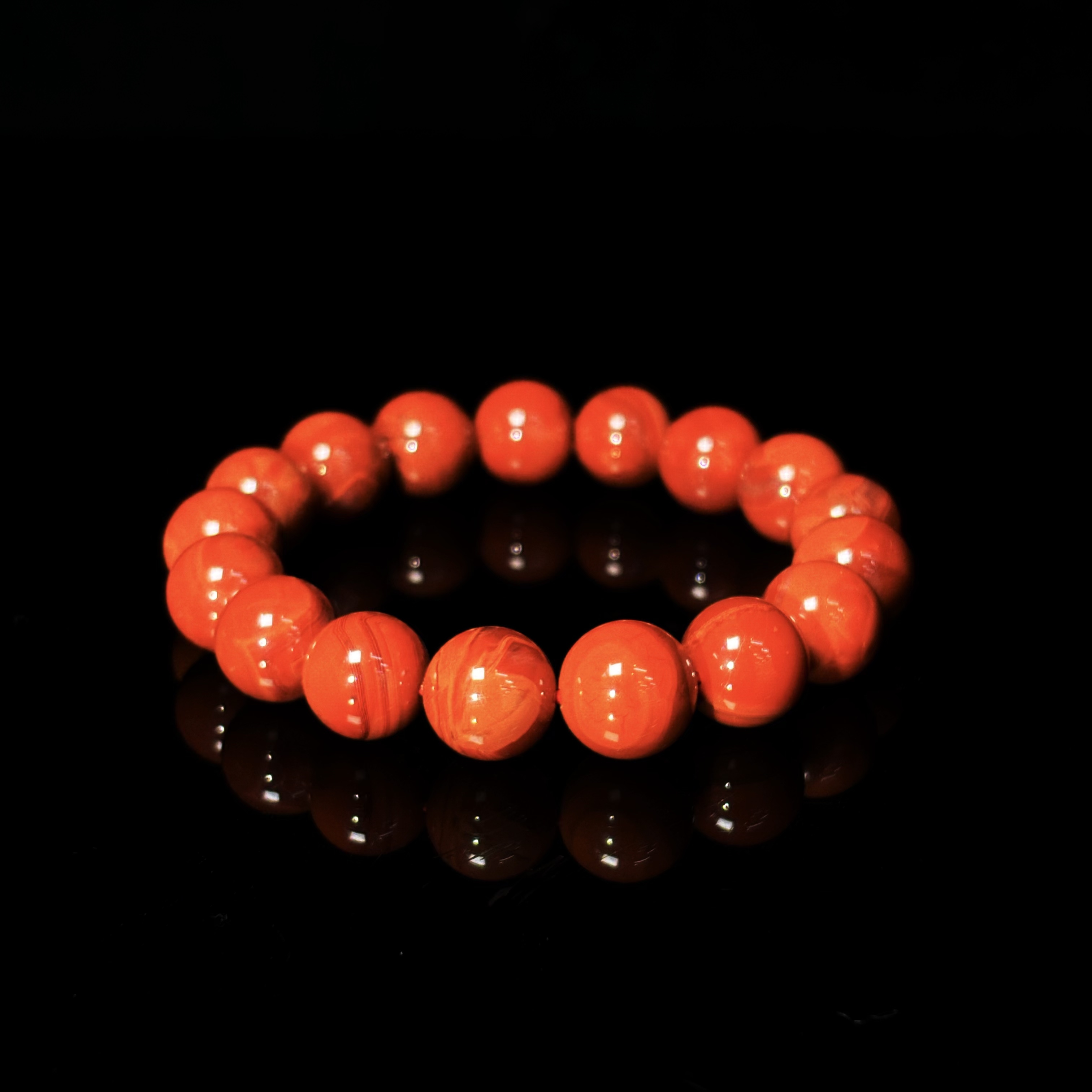 南红火焰纹手串  4242  多样性发一件