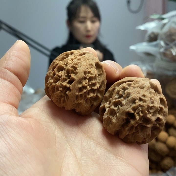把件文玩核桃38野牛小众