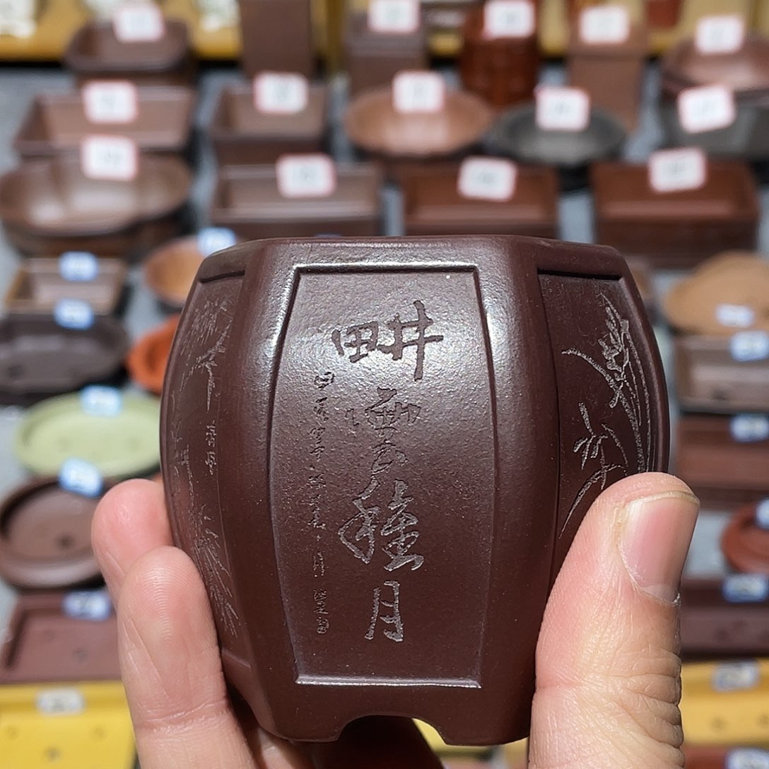 紫砂紫砂小盆5*6