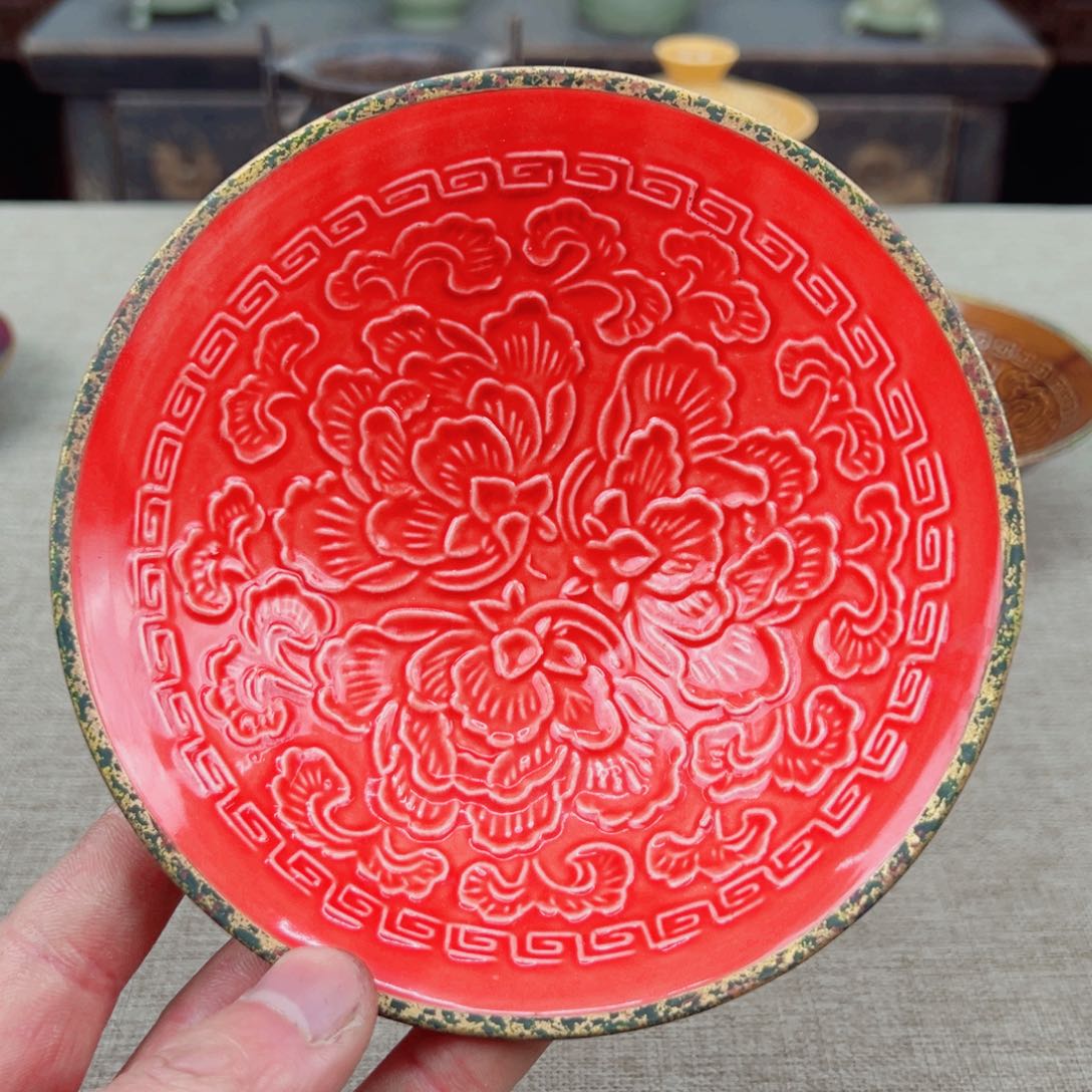 瓷片正能量陶瓷艺术品