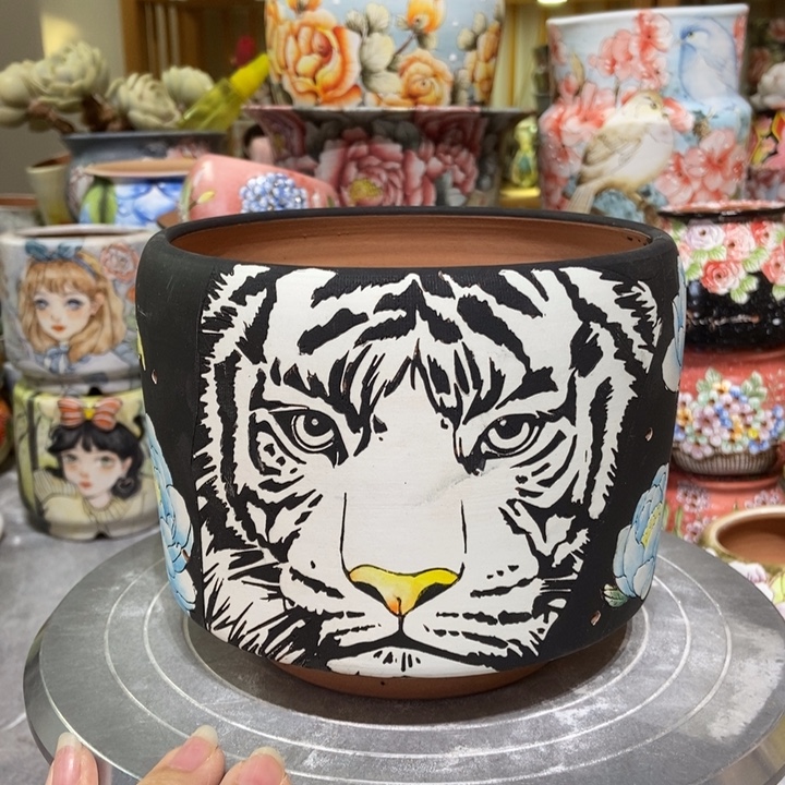 景德镇艺术手绘作品