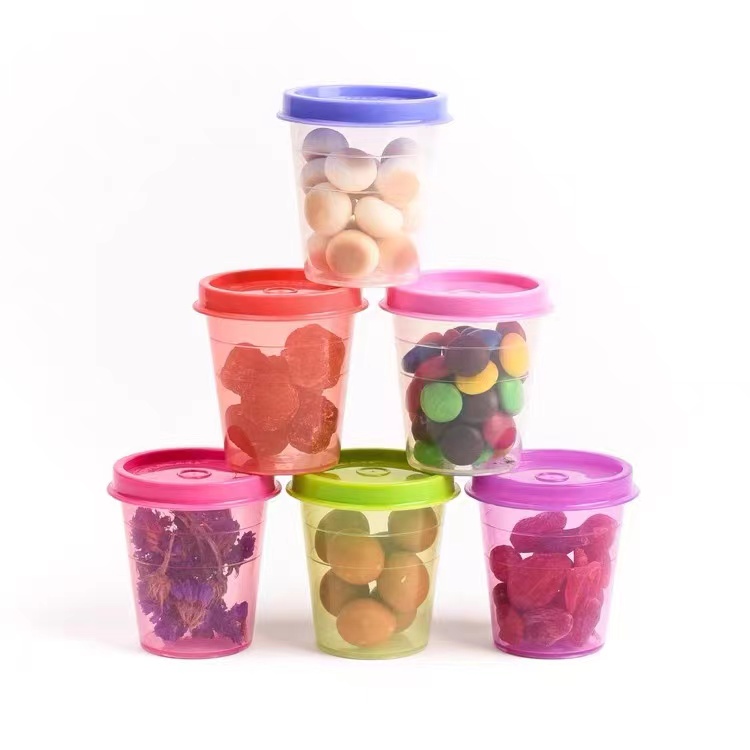 特百惠55ml小精灵迷你保鲜盒便携小量杯药盒干货密封收纳零食盒子