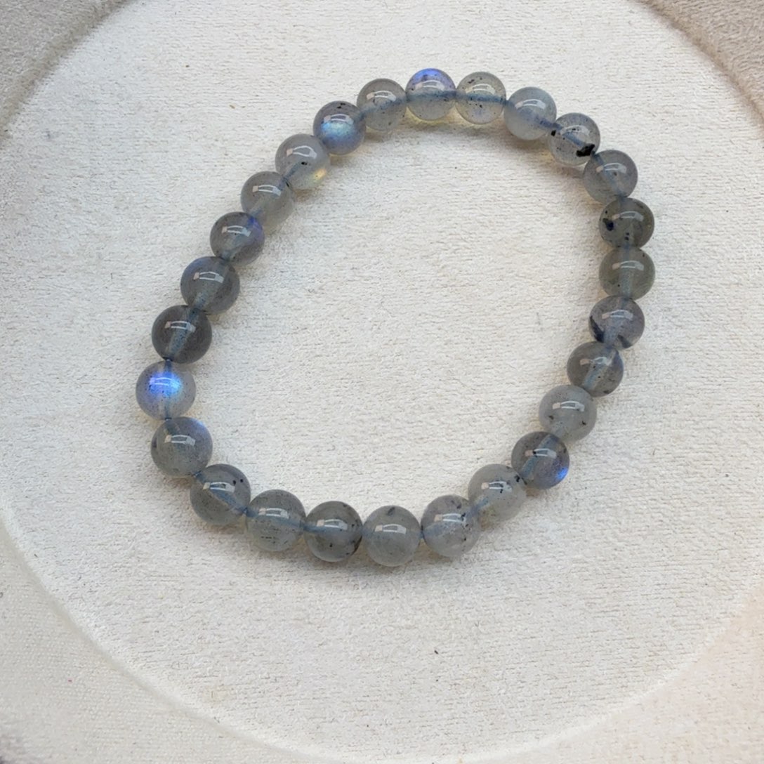 水晶手链银S925镶嵌