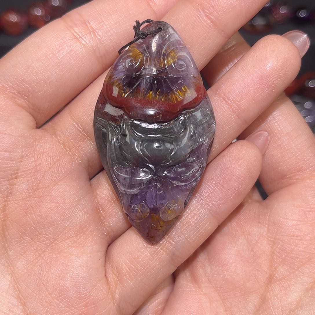 水晶极光九尾未镶嵌！****！