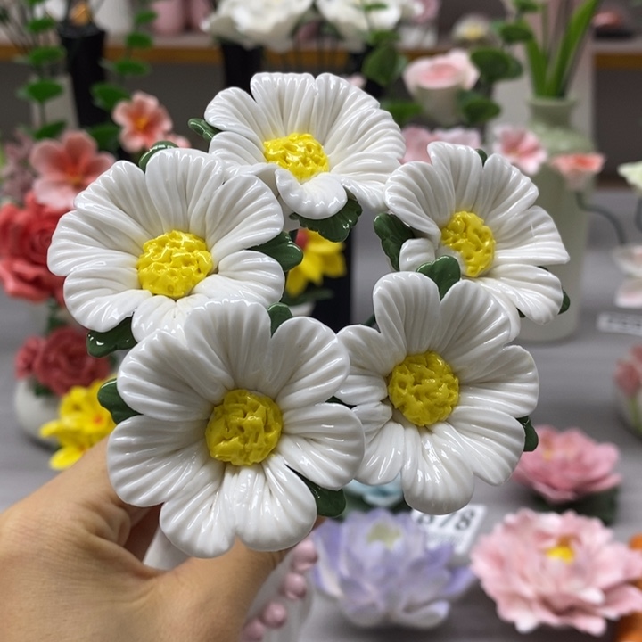 陶瓷陶瓷材料小雏菊