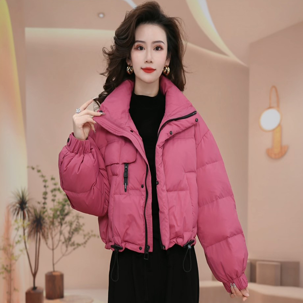 冬季气质时尚白鸭绒羽绒服显瘦轻奢洋气保暖羽绒服B88