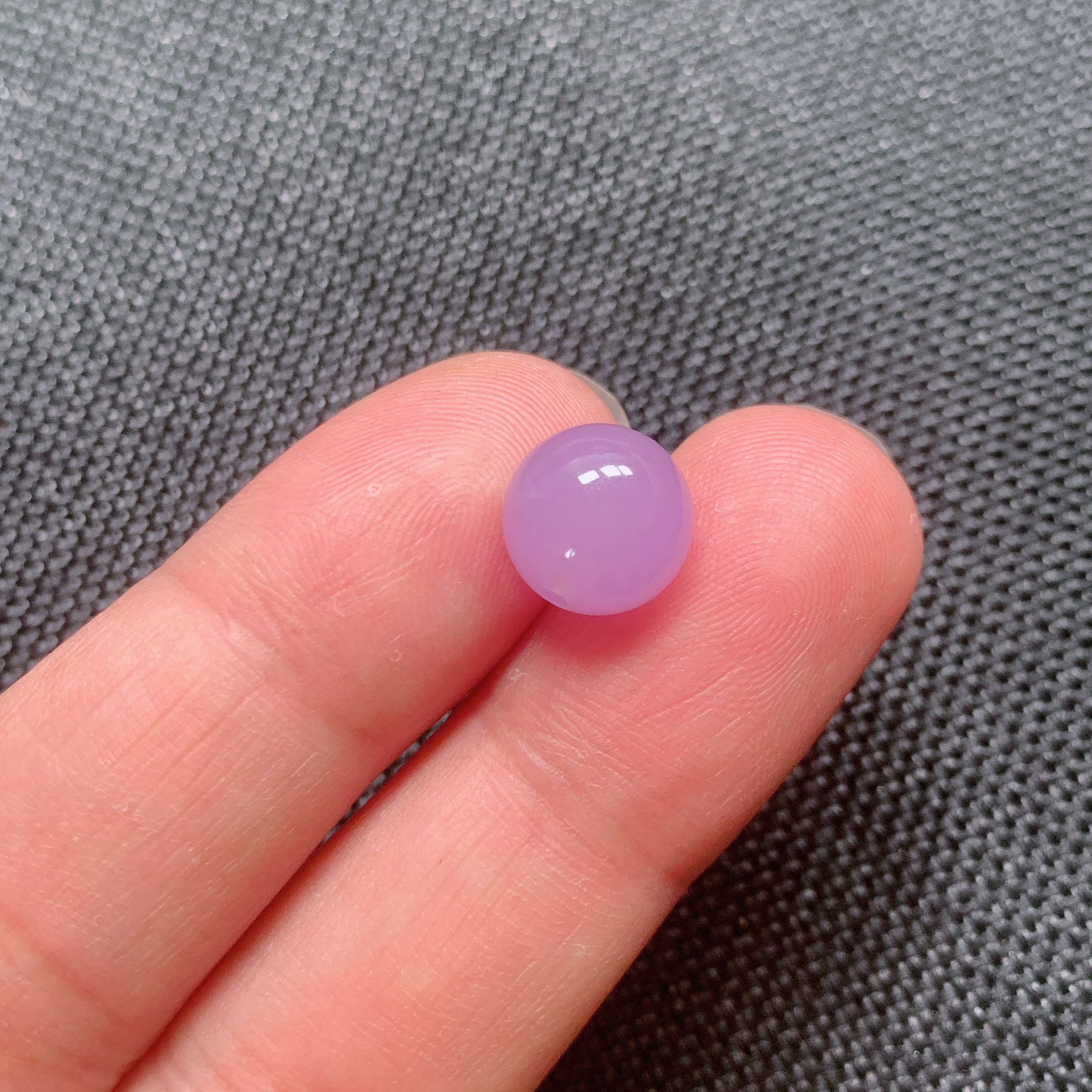 多样性发货 冰紫卡10mm单珠一颗