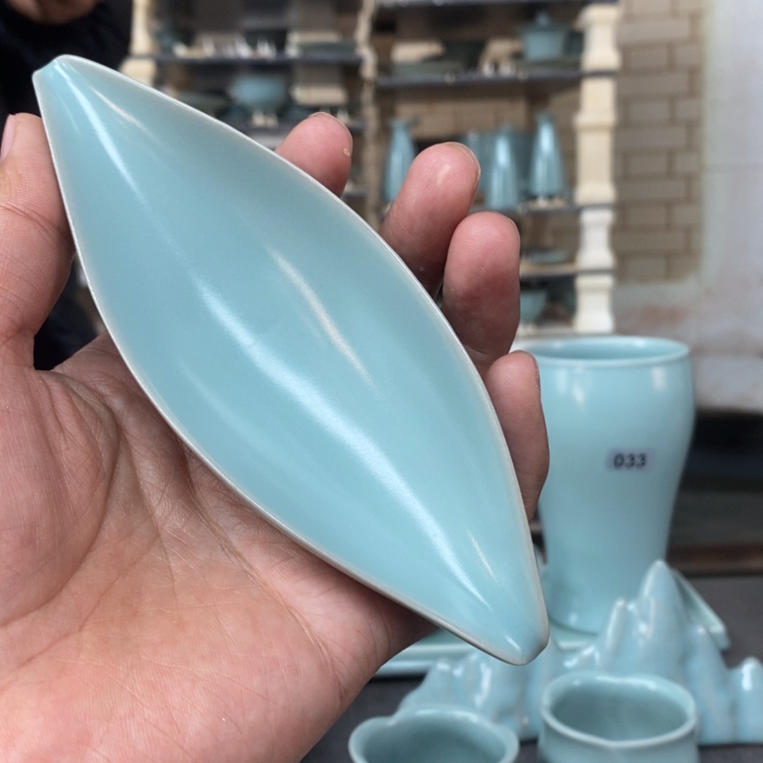 摆件抱朴汝瓷仿古一级