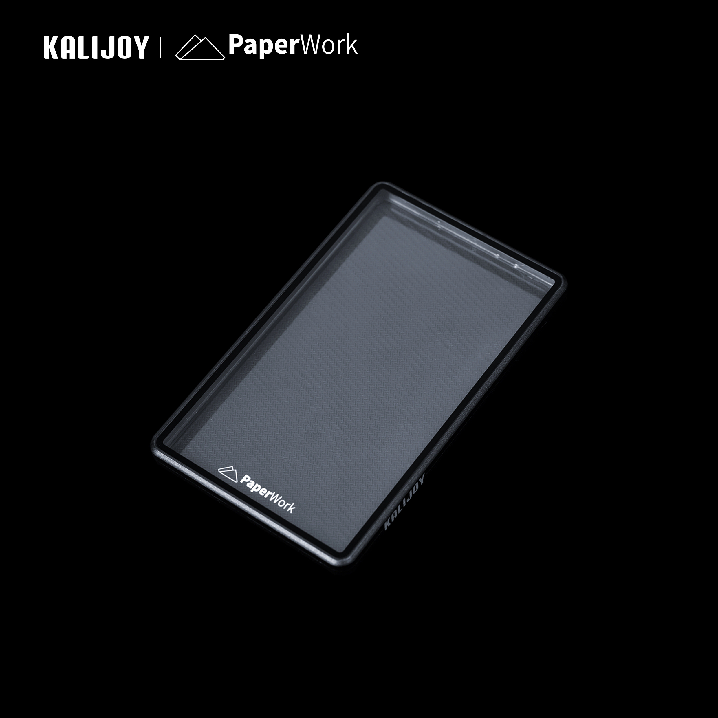 KALIJOY  K1-CHROME 墨影黑 PaperWork 联名款 卡牌保护壳