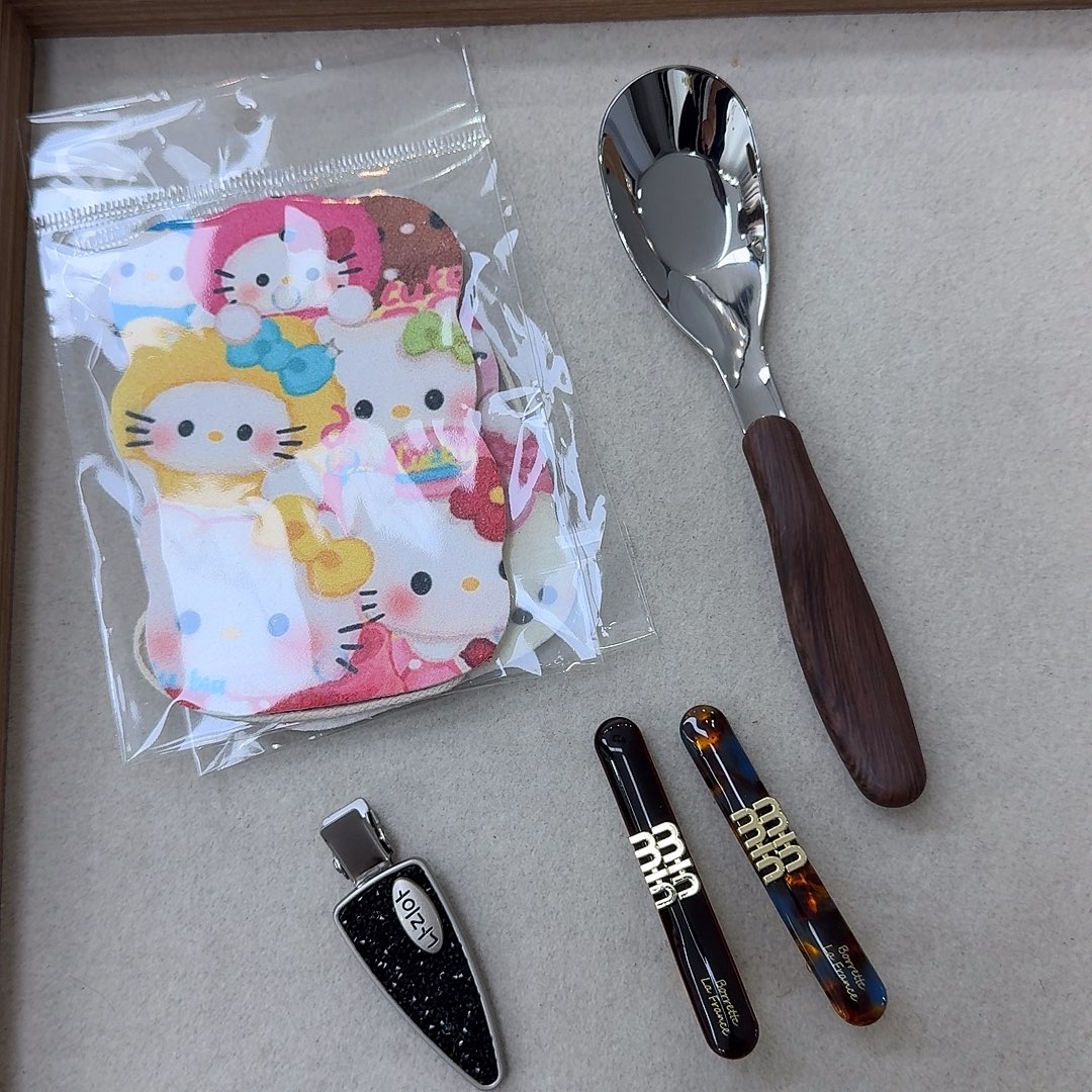 皮质铁合金夹子64