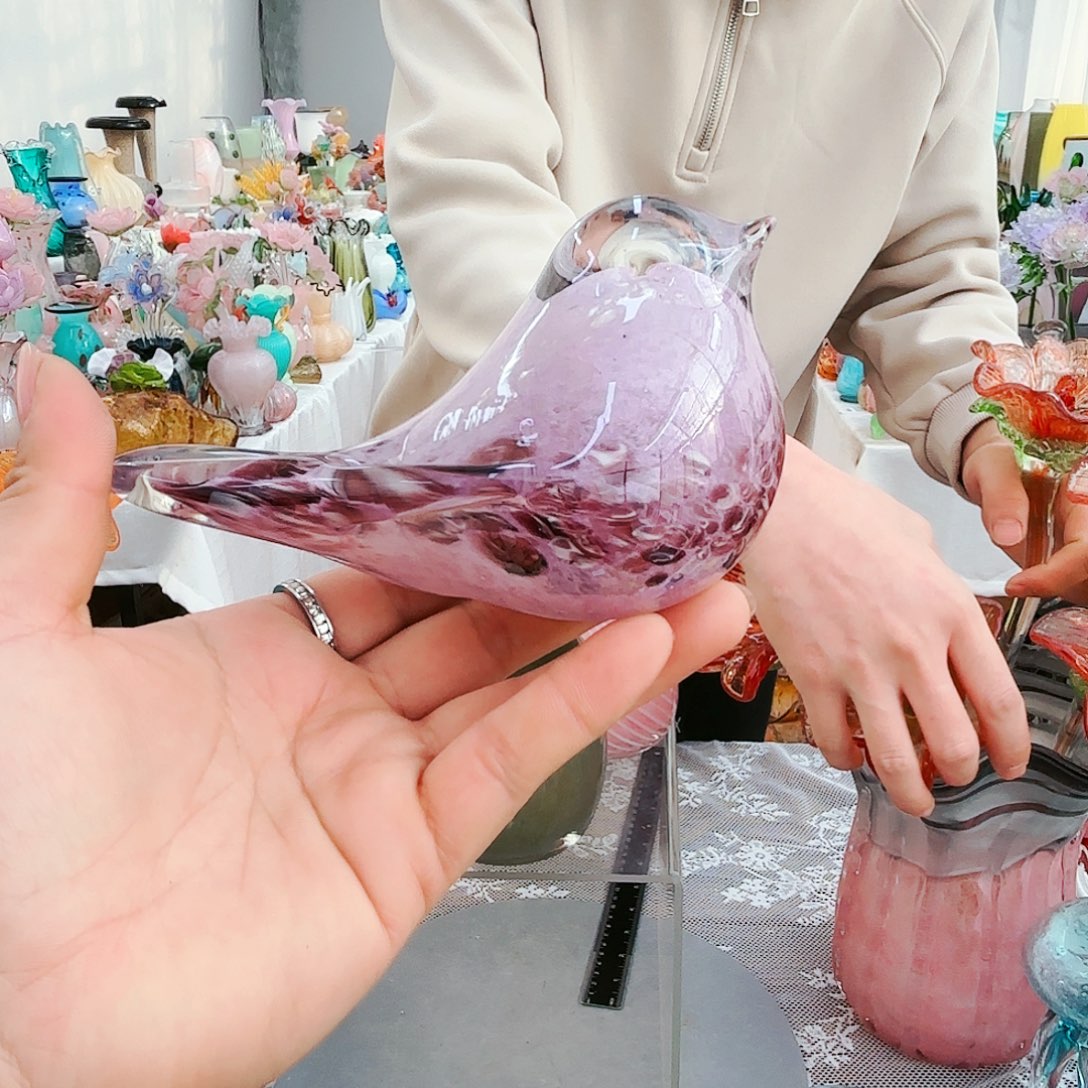 福利不退不换琉璃花瓶艺术品