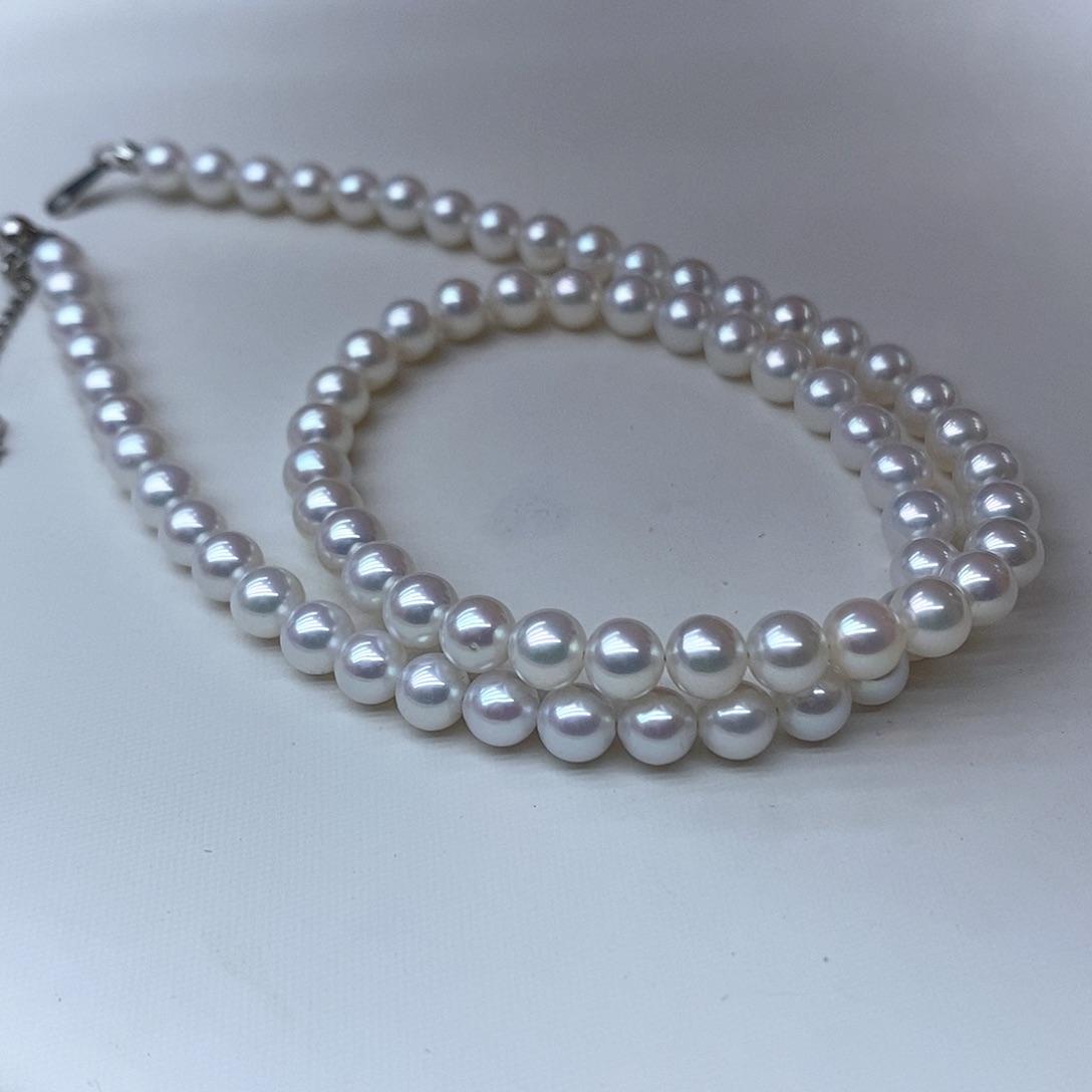 淡水珍珠颈饰银S925镶嵌