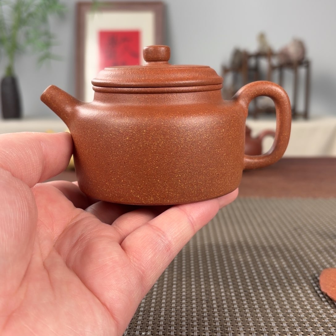 紫砂茶壶黄龙山原矿紫砂壶200