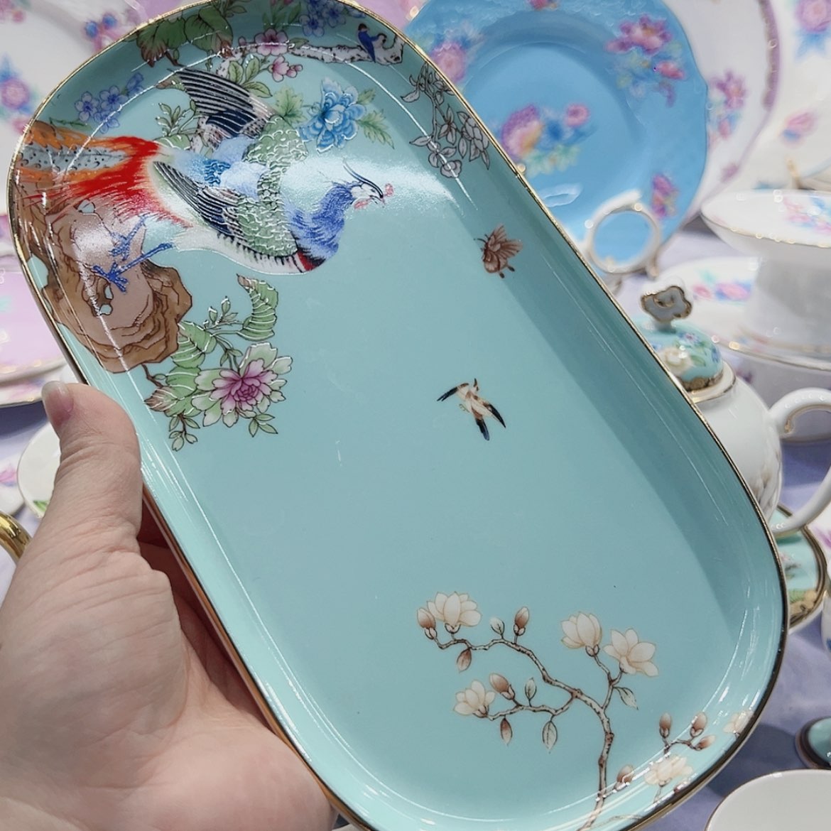 【闪购商品】骨瓷9寸长方盘