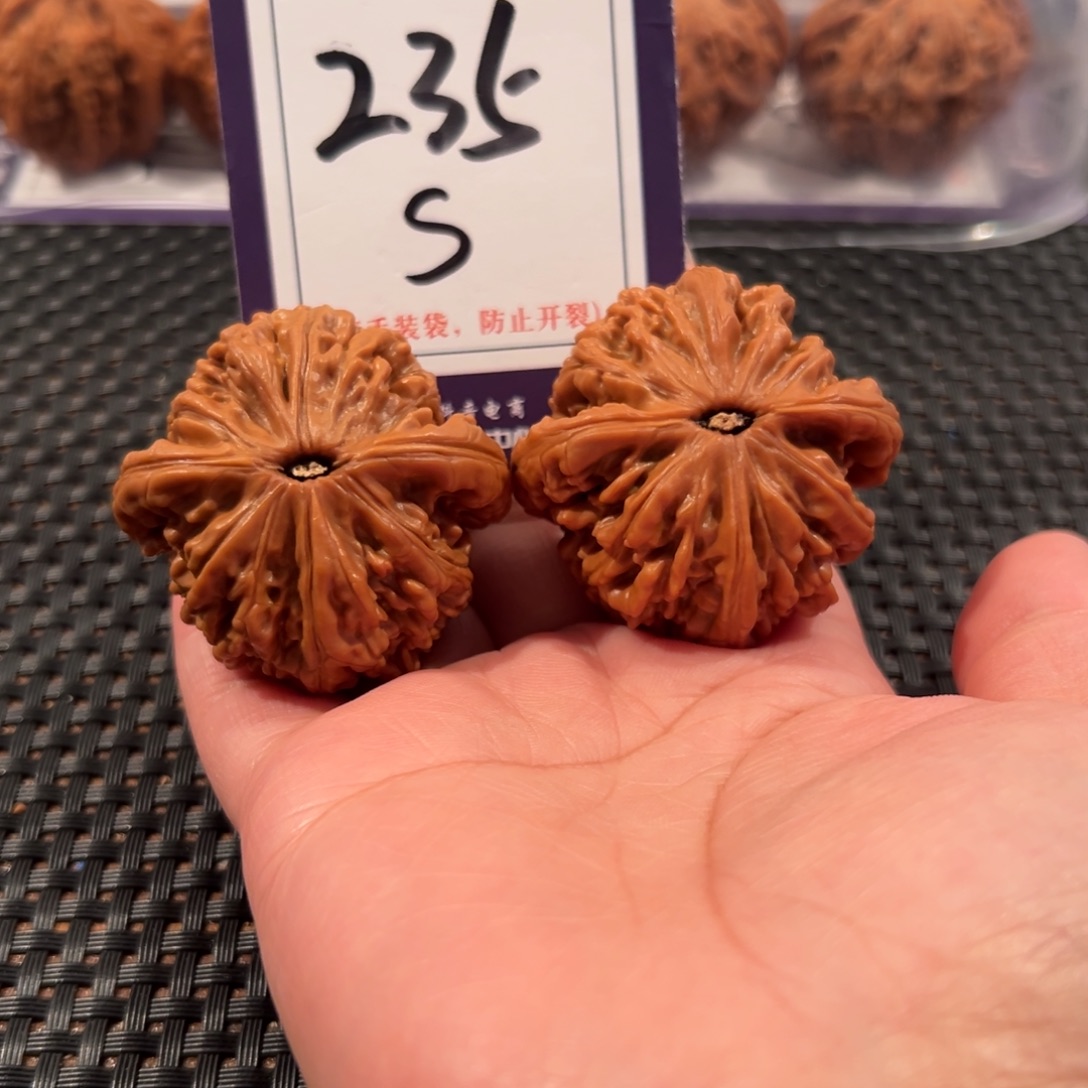 文***、把件文玩核桃235号虎头王