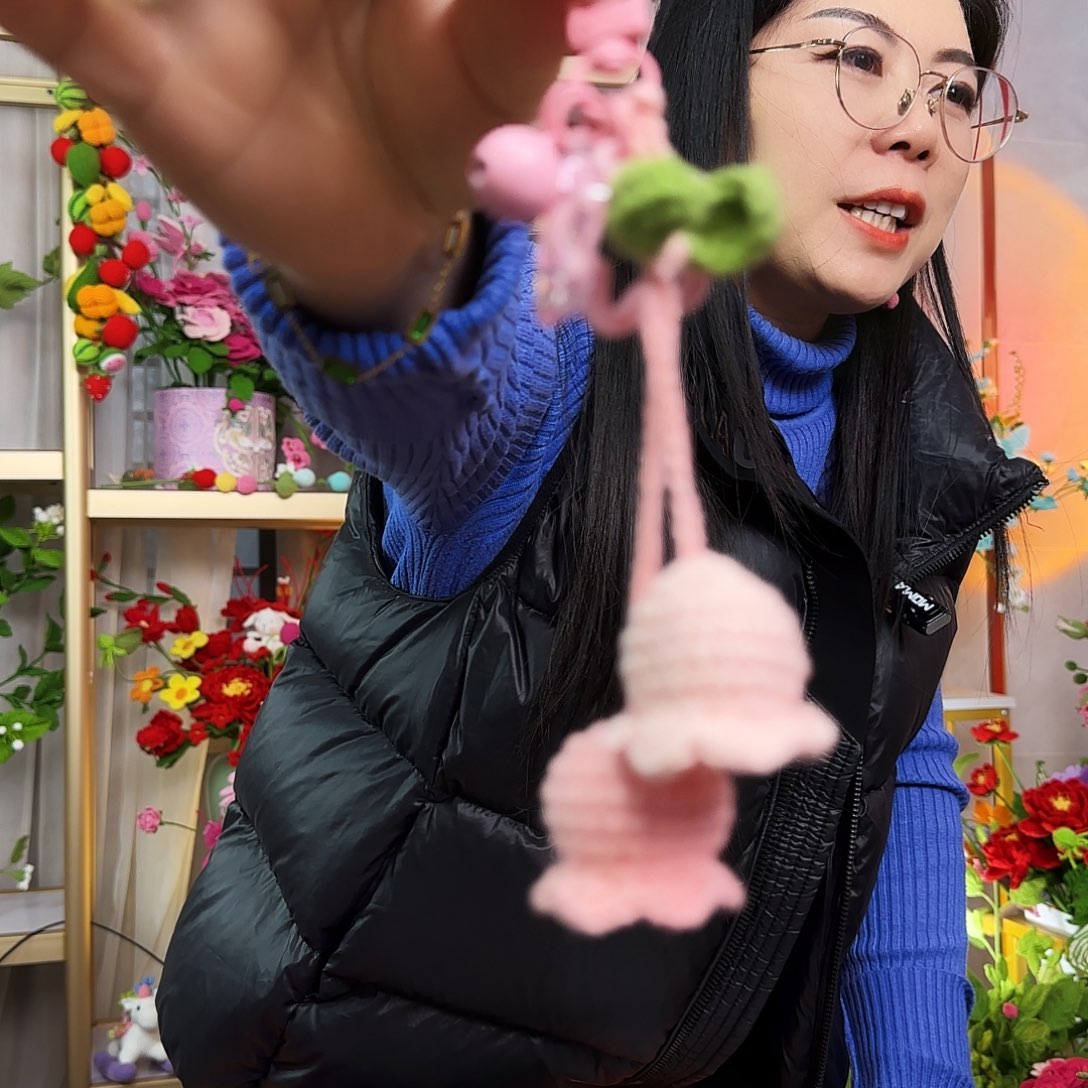 手工钩织设计挂件