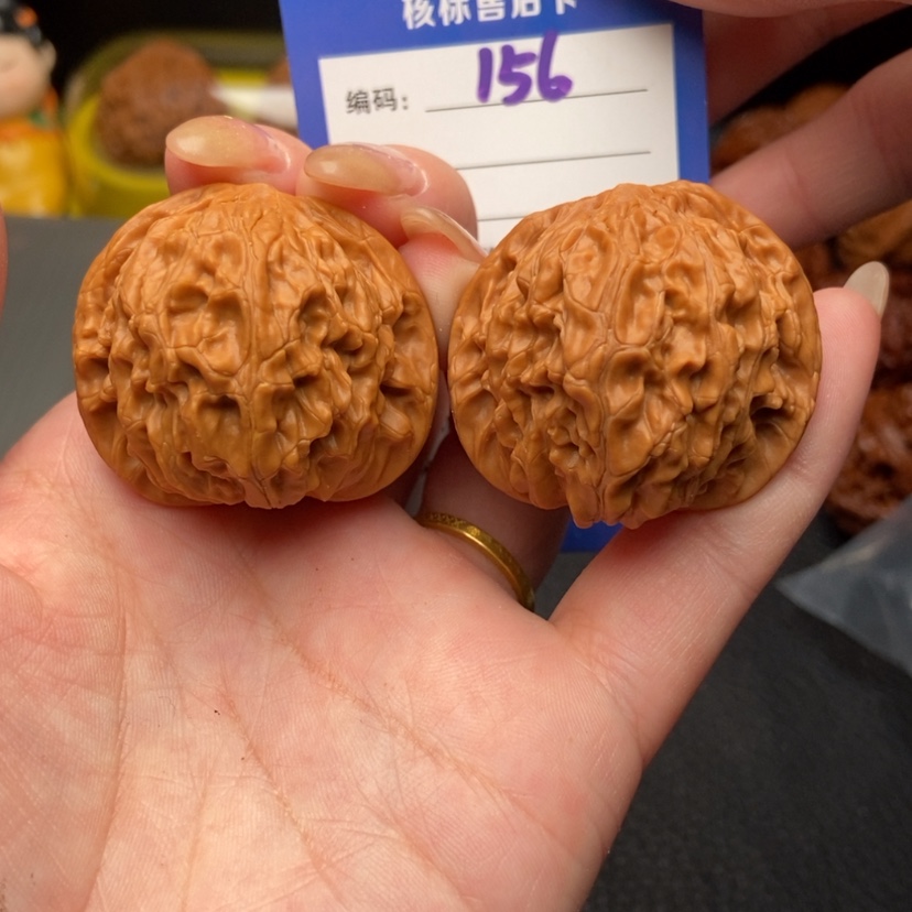 【闪购商品】文玩核桃吊坠38+全品释子磨盘156