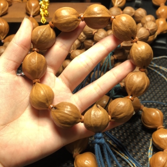 谁***看手串/手链橄榄核素