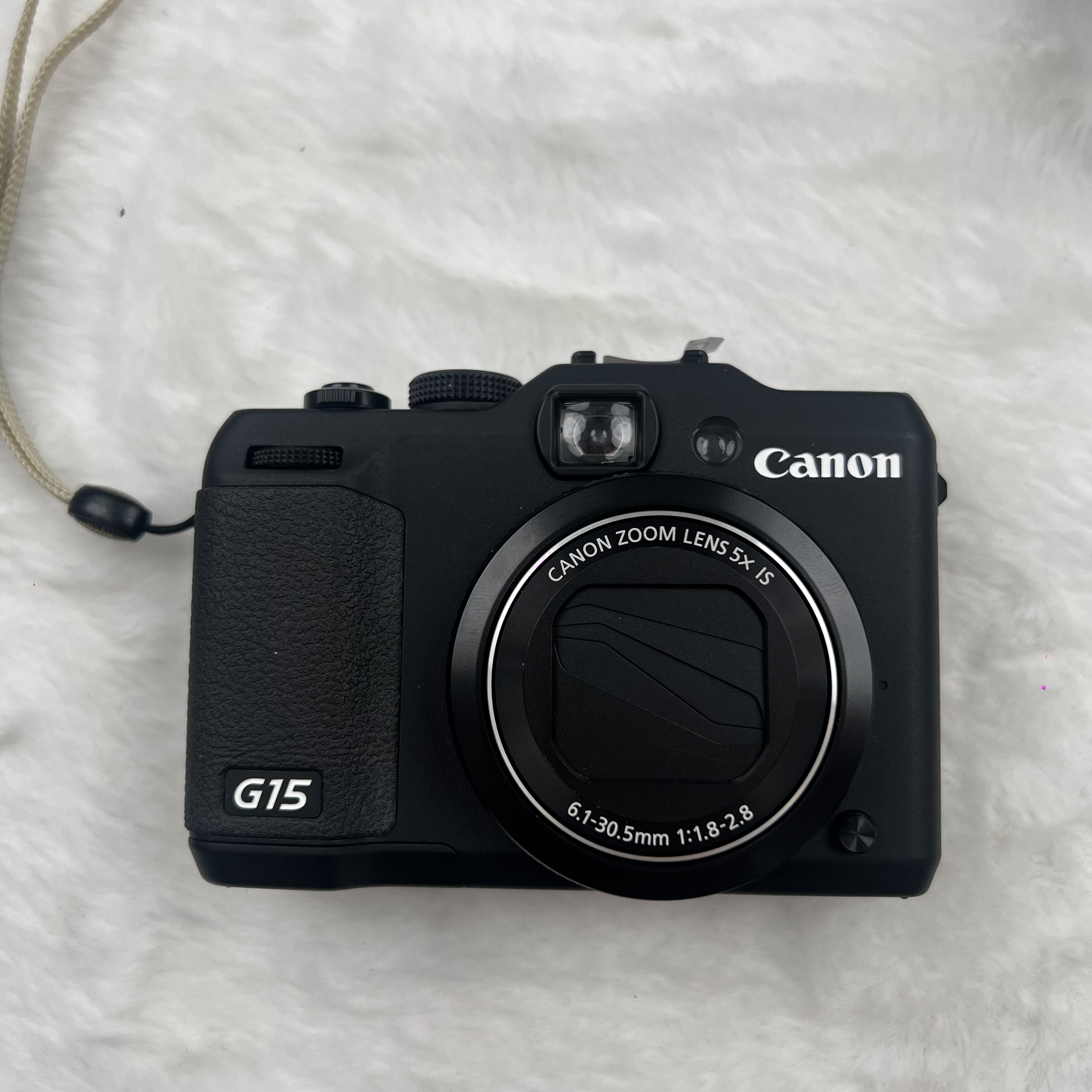 99新 Canon/佳能 G15黑色带原盒1200w像素复古数码相机