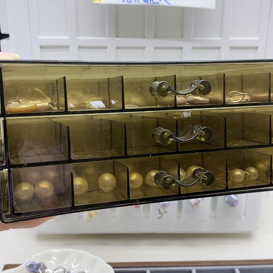 颈饰合金淡水珍珠