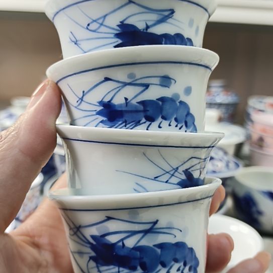 景德镇陶瓷品茗杯