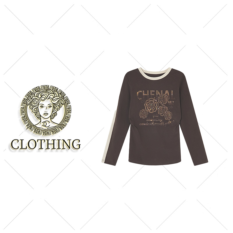 【CLOTHING/原创设计】B57087 时尚新款修身经典轻奢百搭上衣