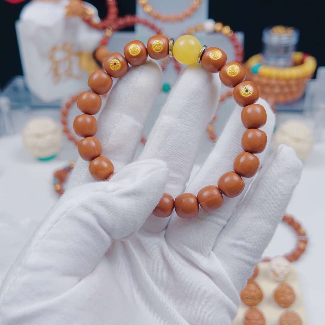 猴头核桃手串h****h全品老型精工串六标定制原矿配饰不退