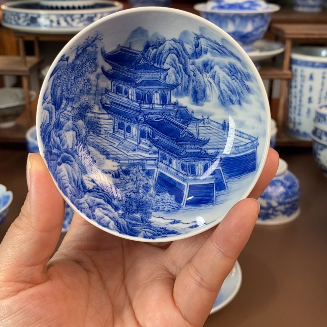 景德镇陶瓷手工手绘