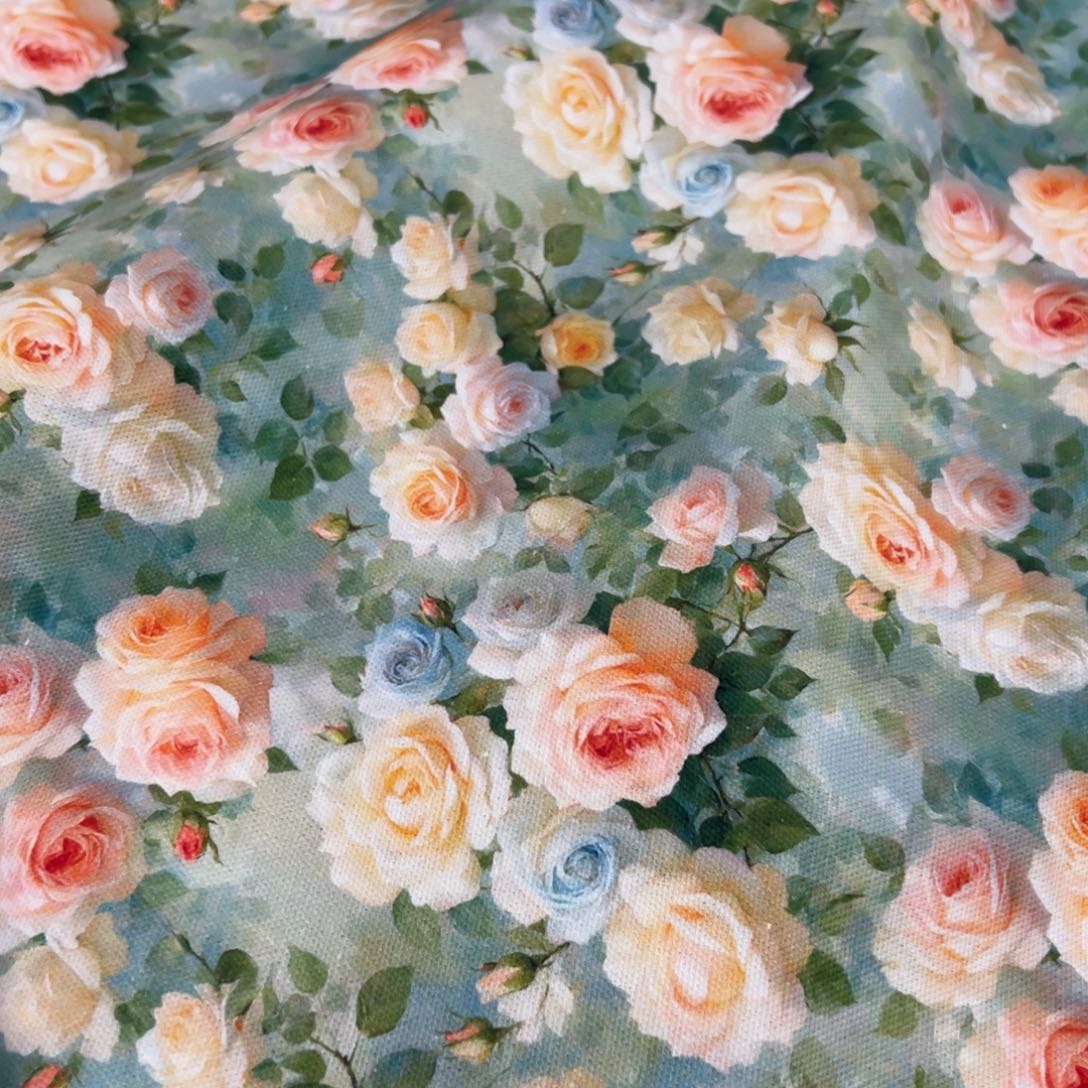 棉一米价1.5米宽纯棉定制粗帆布C1