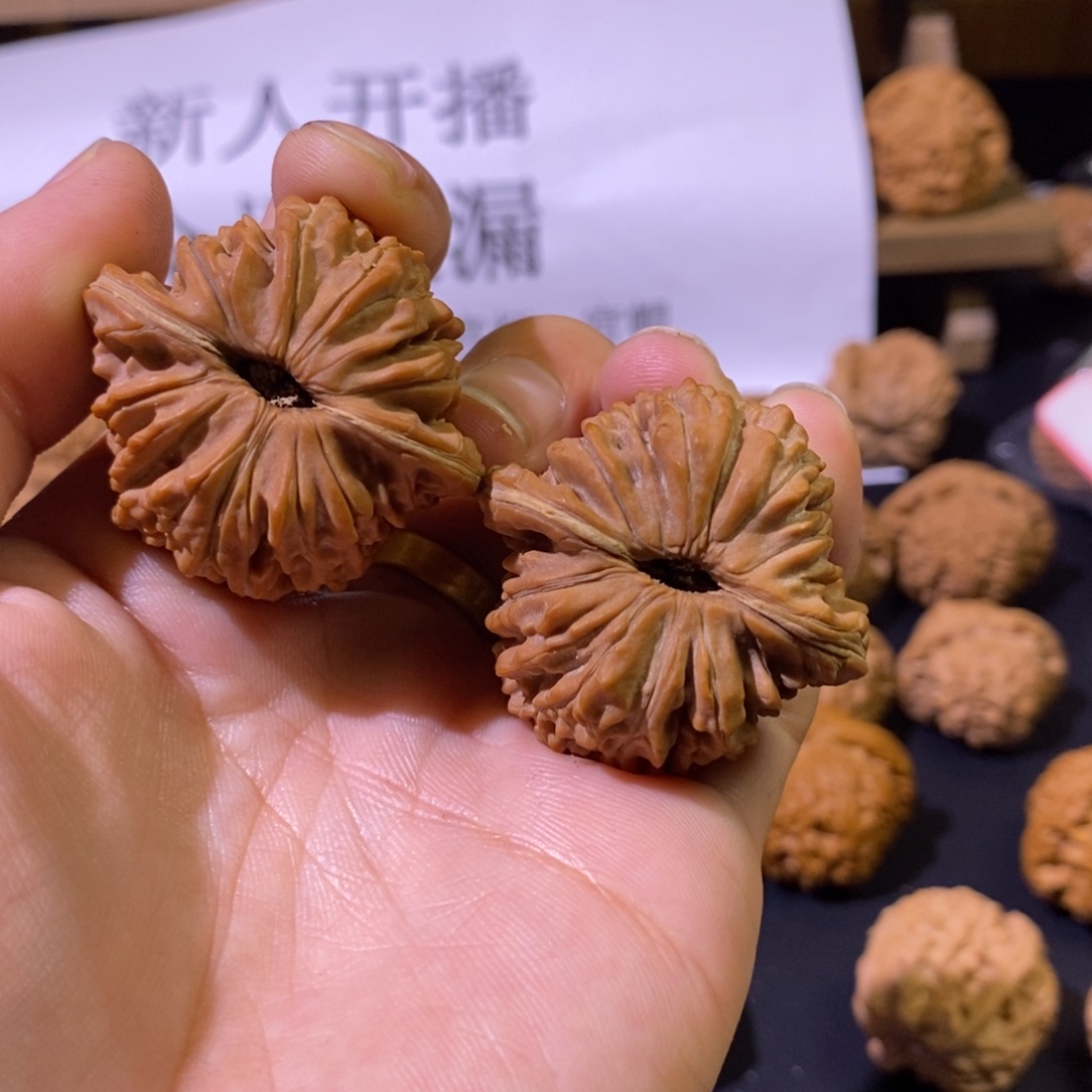 1****吊坠文玩核桃41全品四座楼