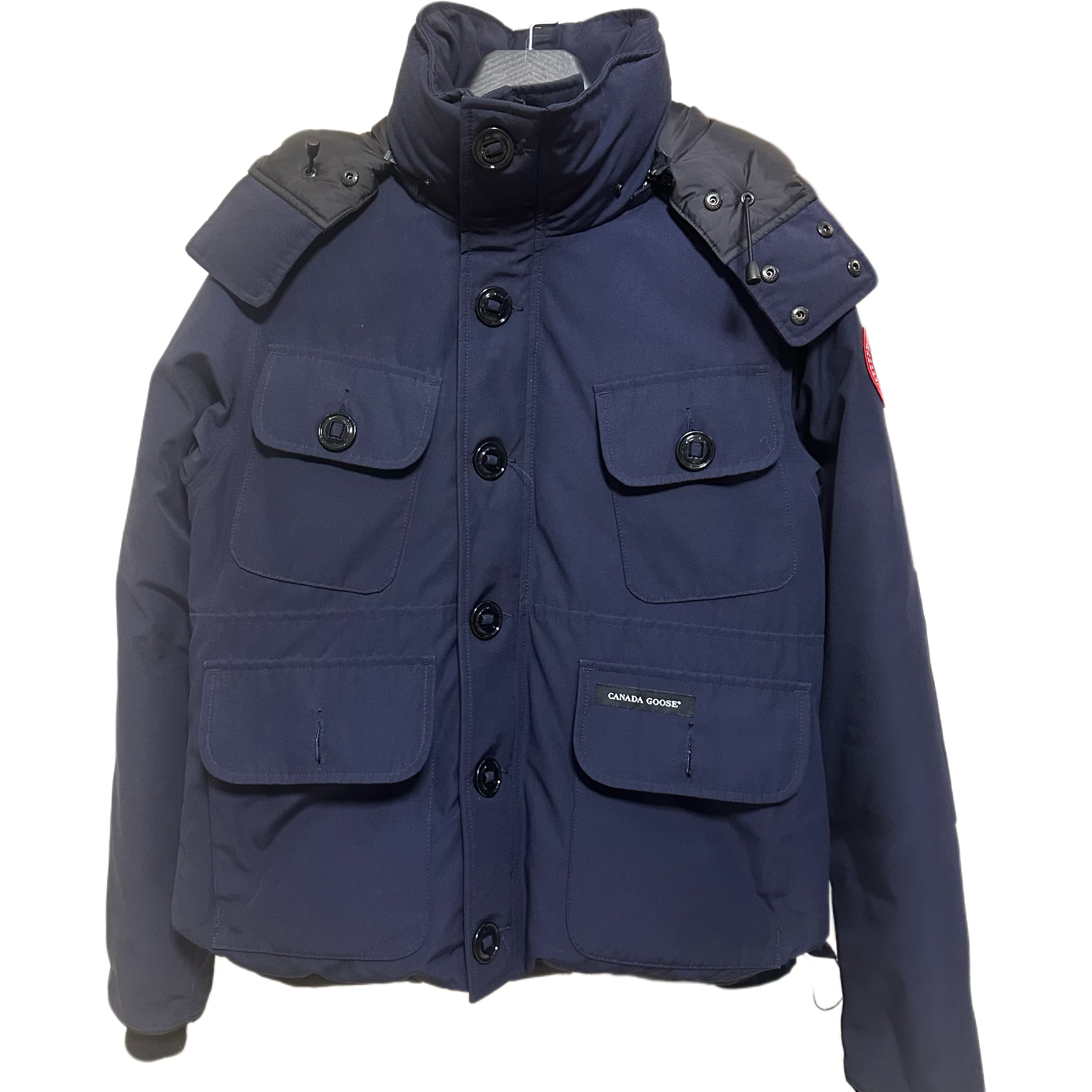 99新 CANADA GOOSE 0392加拿大鹅超厚羽绒服m/99新
