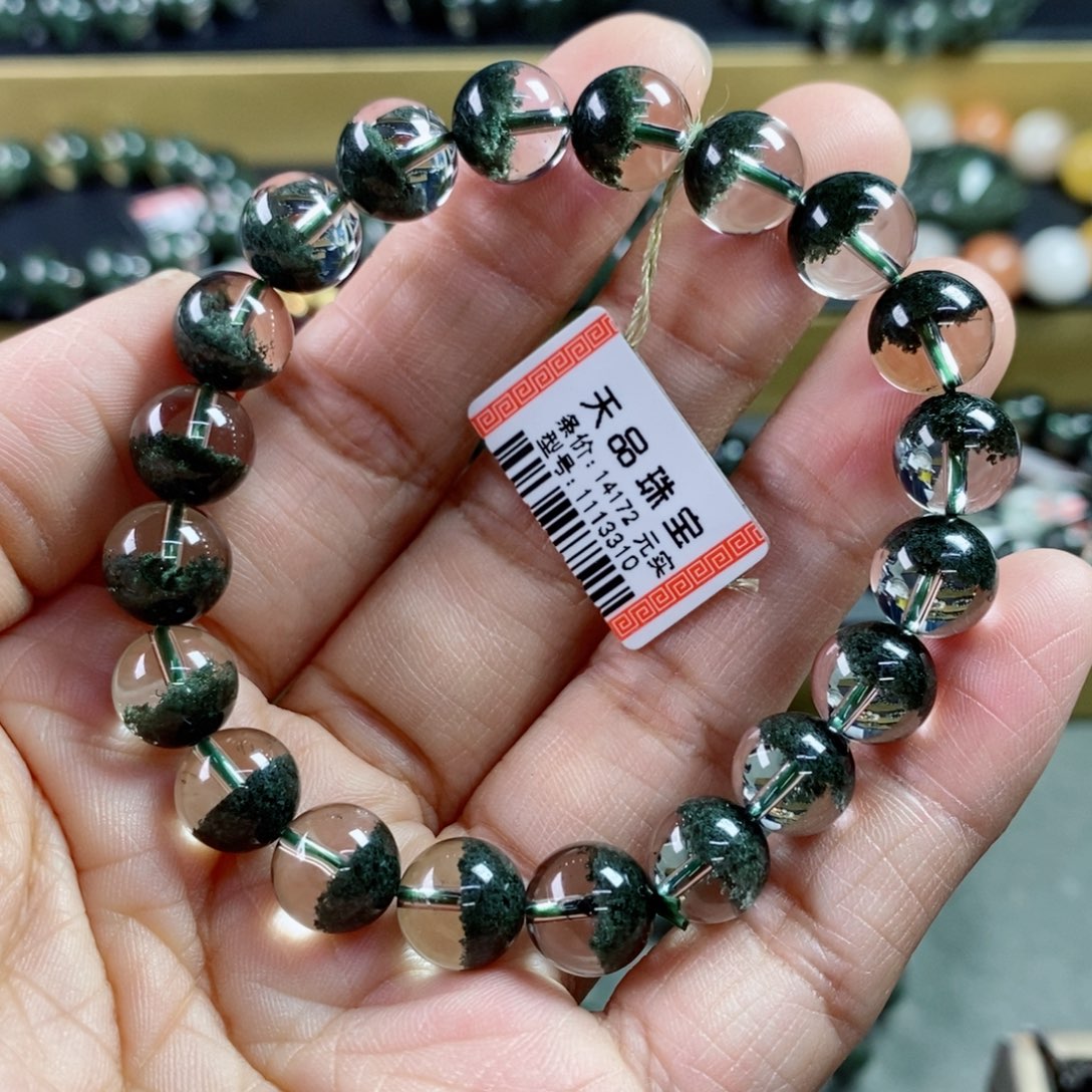 水晶手链未镶嵌绿幽灵手链1113310