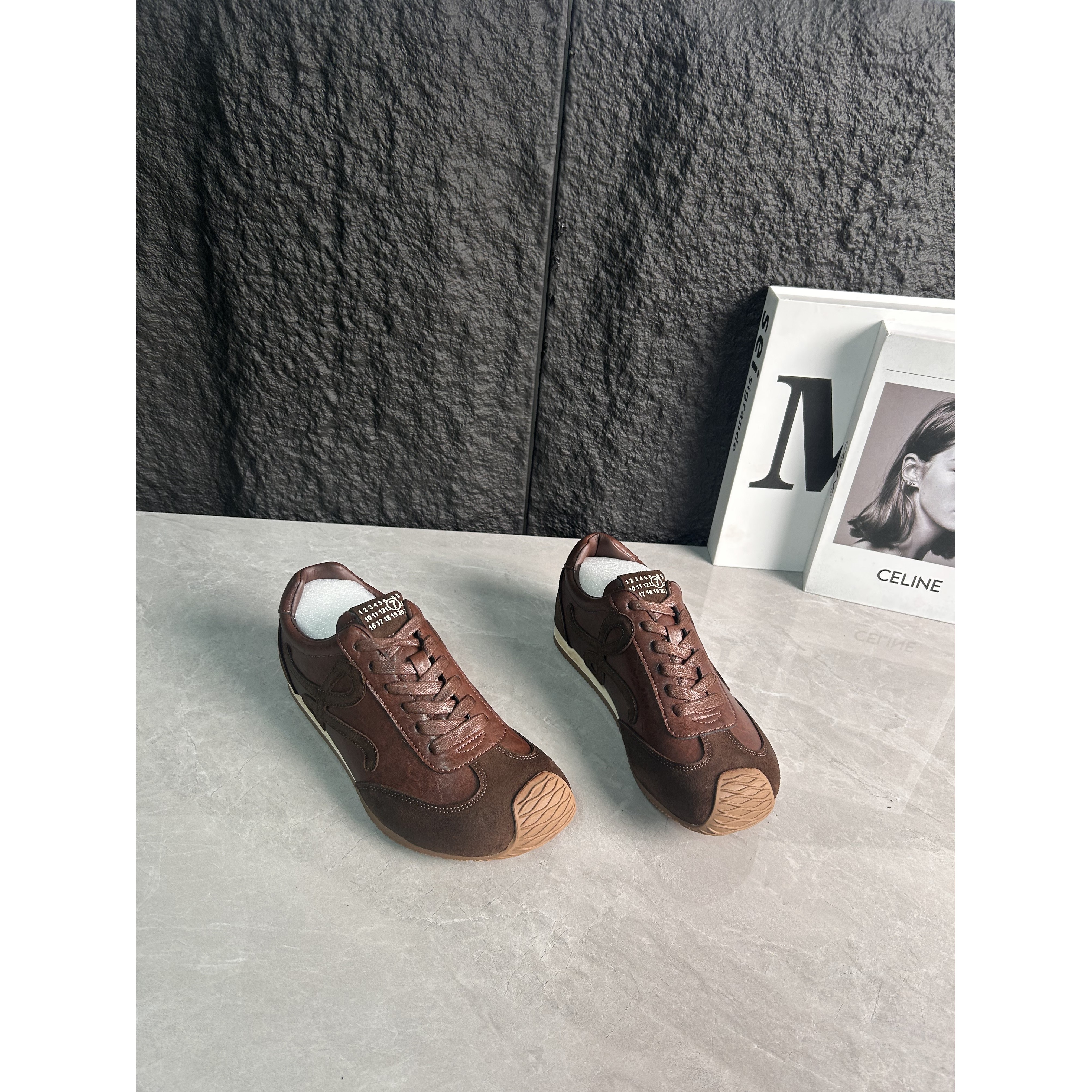 大龙甄选~牛皮/新款百搭真皮系带休闲鞋平底1803Z