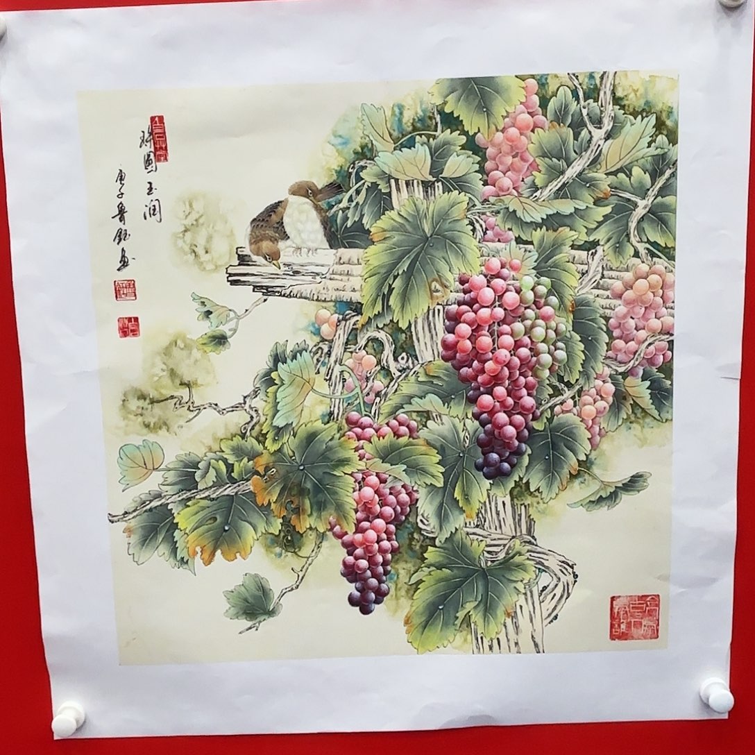 国画鲁钰先生精品课程