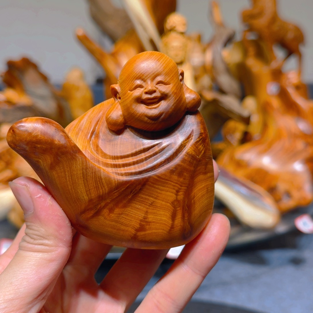 柏木（崖柏）崖柏手把件摆件