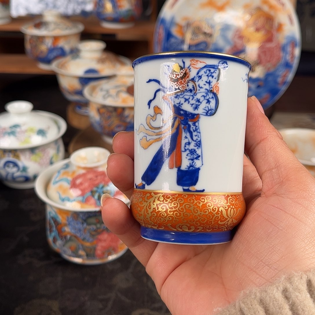 欧**拉金银措闻香杯杯