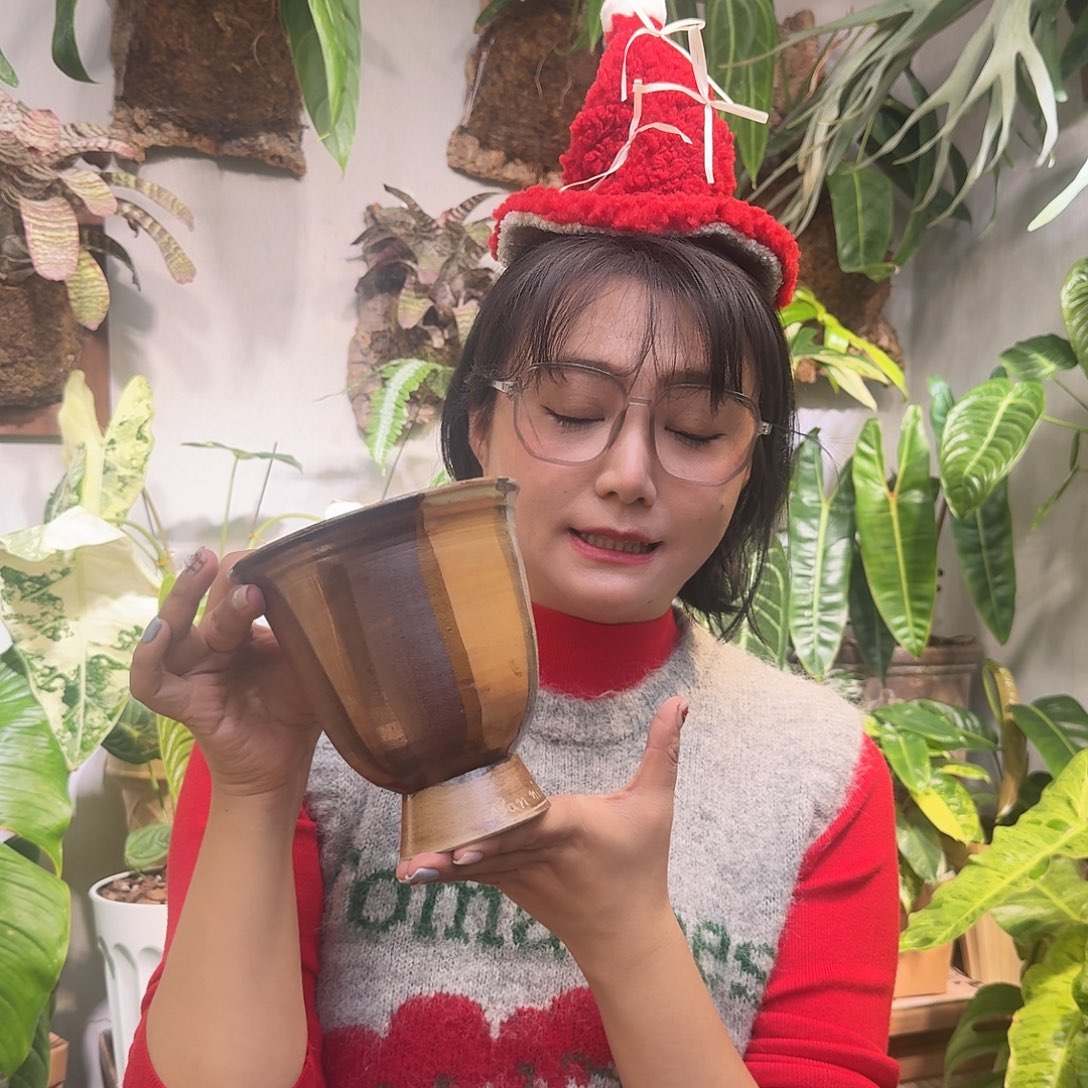A310景德镇手工盆盆花漾多包邮