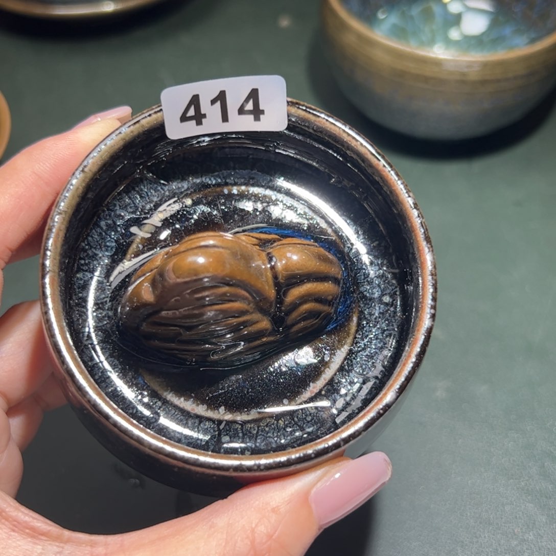 茶盏老*全手工原矿原釉建盏