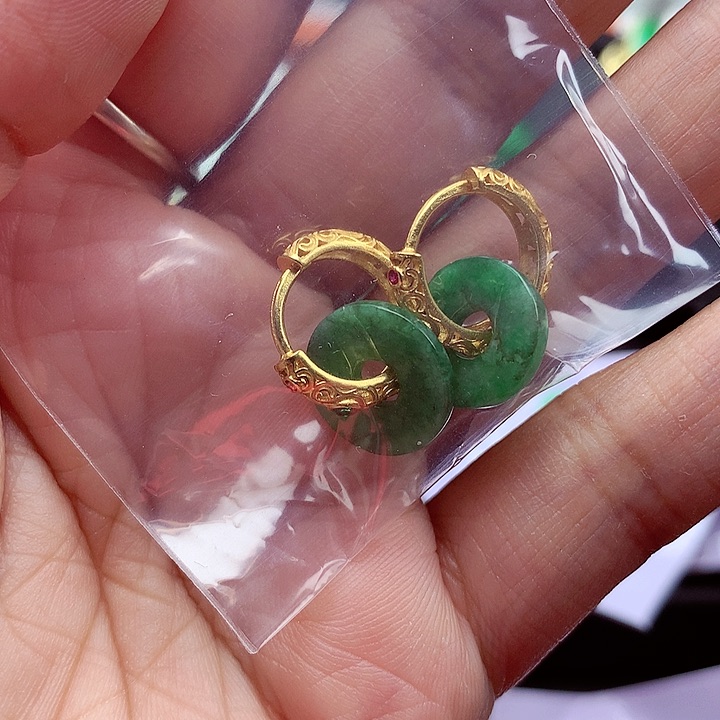 翡翠颈饰银S925镶嵌翡翠