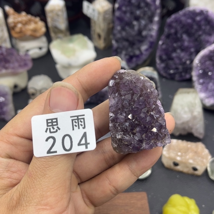 水晶珠宝半成品未镶嵌太***