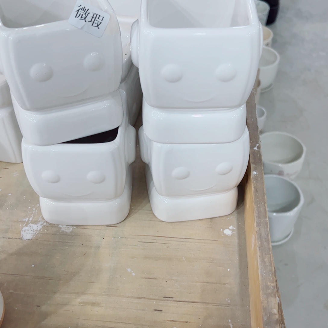 有孔，陶瓷花盆满10米包邮发货