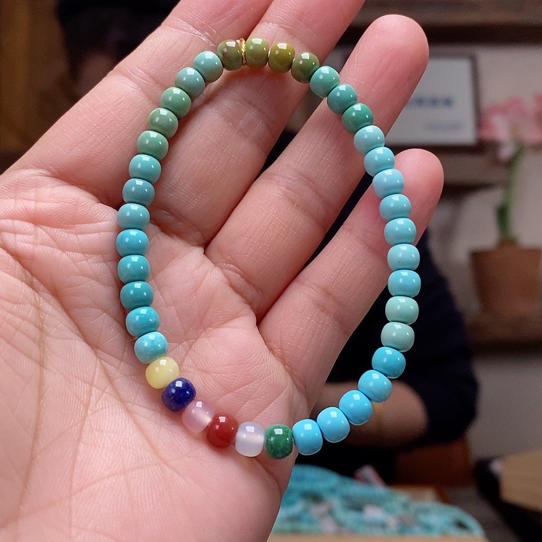 绿松石珠宝奇石未镶嵌