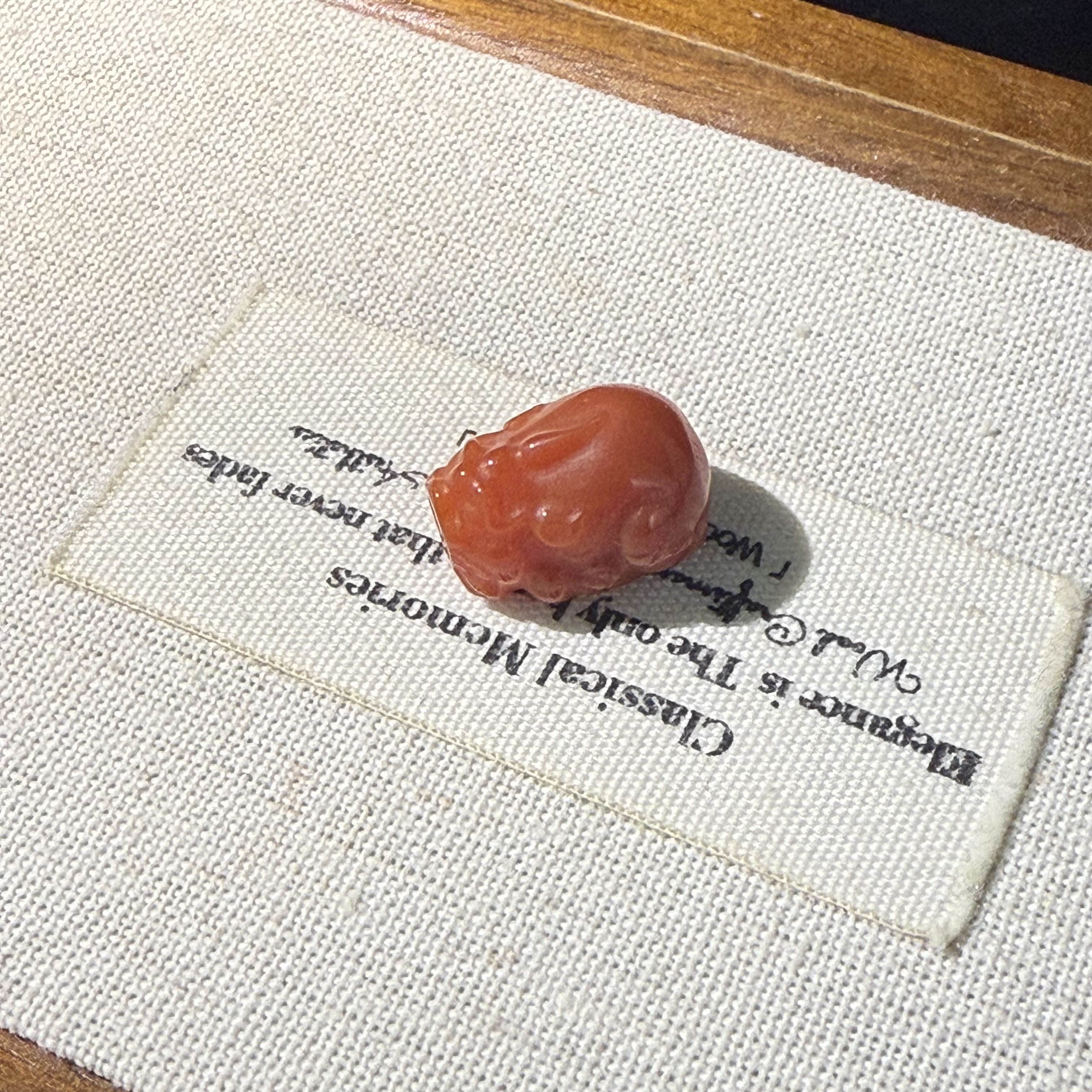 南红雕刻貔貅单颗