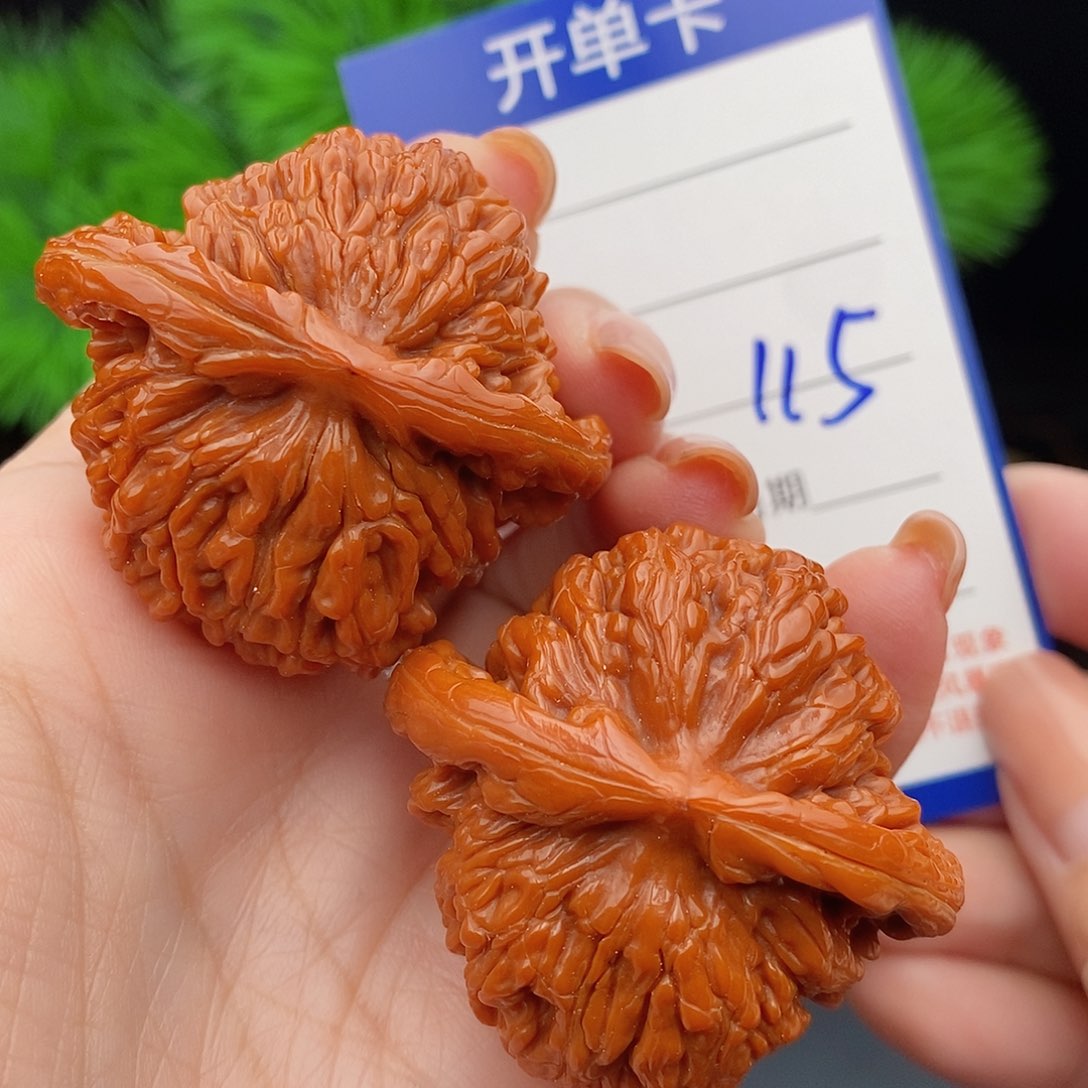文玩核桃把件44四座楼115